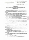 Thông báo về việc lựa chọn đơn vị cung cấp nước uống tinh khiết cho học sinh năm học 2021-2022