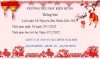 lịch nghỉ tết