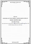 Sổ tay đảm bảo an toàn phòng, chống dịch Covid-19 trong trường học
