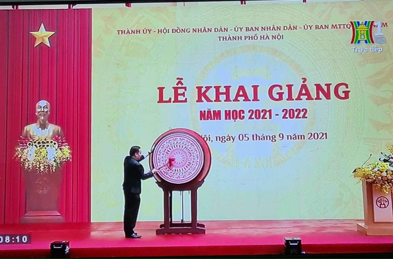 Lễ khai giảng trực tuyến năm học 2021-2022