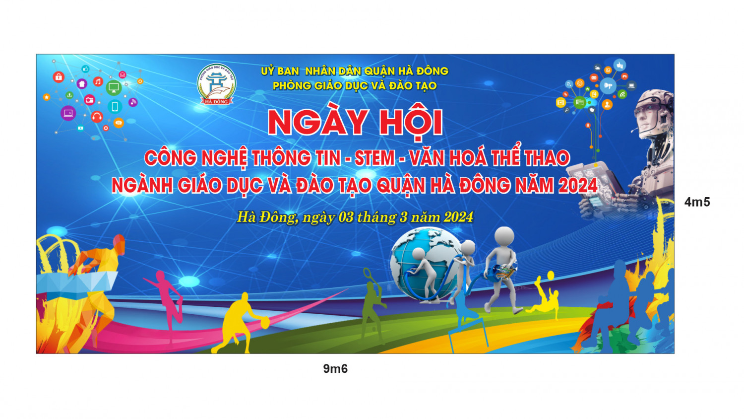 TƯNG BỪNG NGÀY HỘI CNTT – STEM – VĂN HOÁ THỂ THAO NGÀNH GIÁO DỤC VÀ ĐÀO TẠO QUẬN HÀ ĐÔNG NĂM 2024