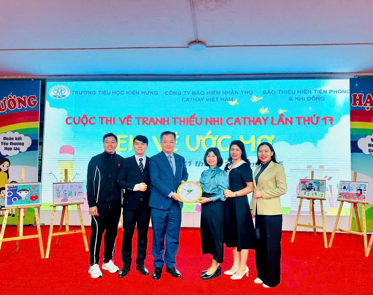 🎨 TIỂU HỌC KIẾN HƯNG  VỚI CUỘC THI “EM VẼ ƯỚC MƠ” LẦN THỨ 17 CÙNG CÔNG TY CATHAY LIFE 🌈