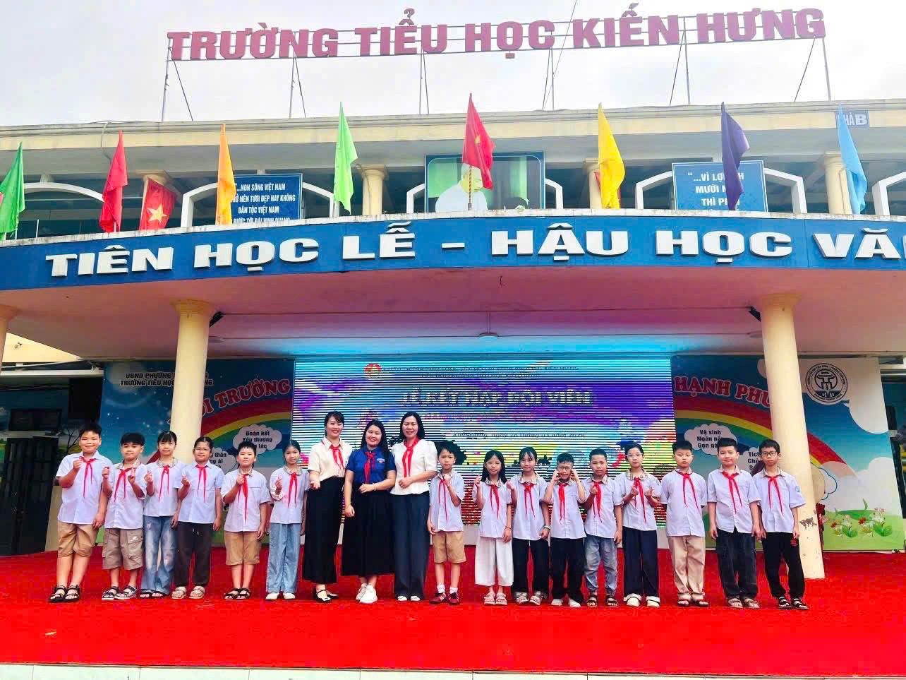 🌟 TRƯỜNG TIỂU HỌC KIẾN HƯNG KẾT NẠP ĐỘI VIÊN MỚI🌟 