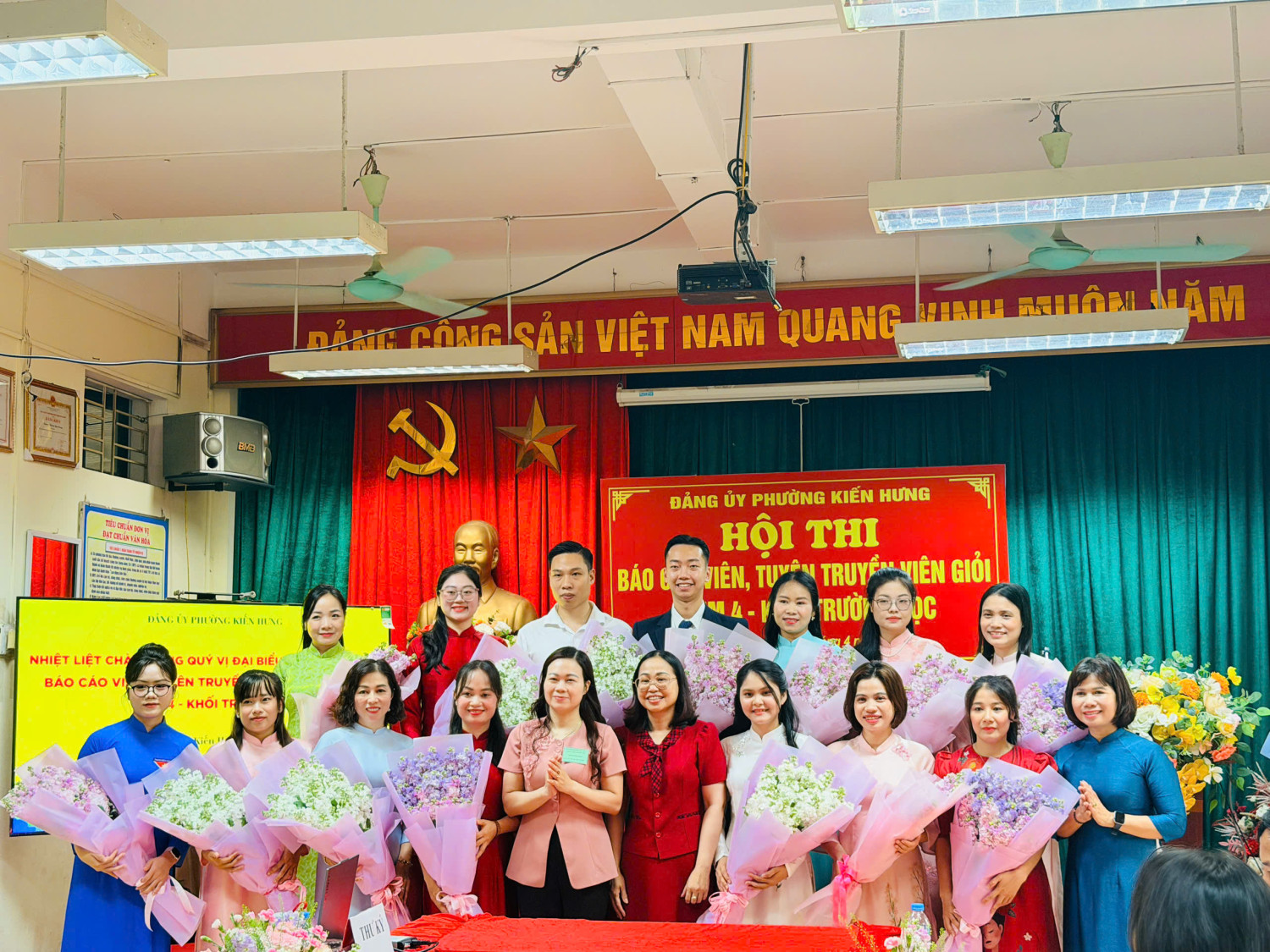 🌟 HỘI THI BÁO CÁO VIÊN, TUYÊN TRUYỀN VIÊN GIỎI CỤM 4 - PHƯỜNG KIẾN HƯNG NĂM 2026 🌟