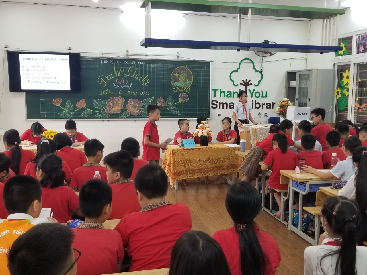 Đại hội mẫu -  Chi Đội 5A1